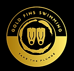 Gold Fins Swimming